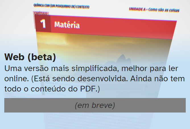 Print do site do meu livro, mostrando uma seção "Web (beta)" e um botão "(em breve)". Por trás do texto, há um mockup de um layout HTML do livro.